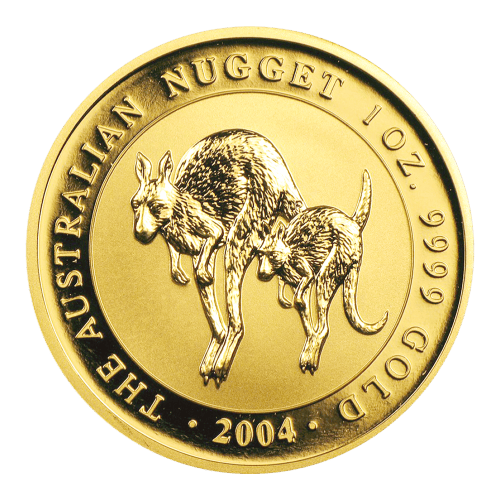 1 oz 2004 Australian Kangaroo Gold Coin | Perth Mint