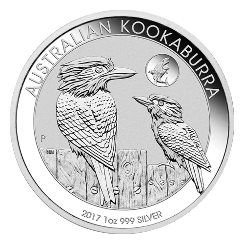 1 oz 2017 Australian Kookaburra Shark Privy Silver Coin | Perth Mint