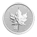 Pièce 1 once d'argent Épreuve numismatique inverse Feuille d'érable canadienne Marque d'atelier Orignal 2017