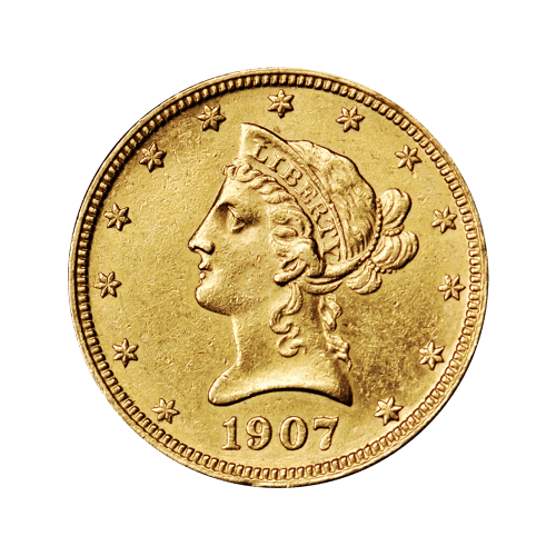 Random Year $10 Liberty Eagle AU Gold Coin | United States Mint