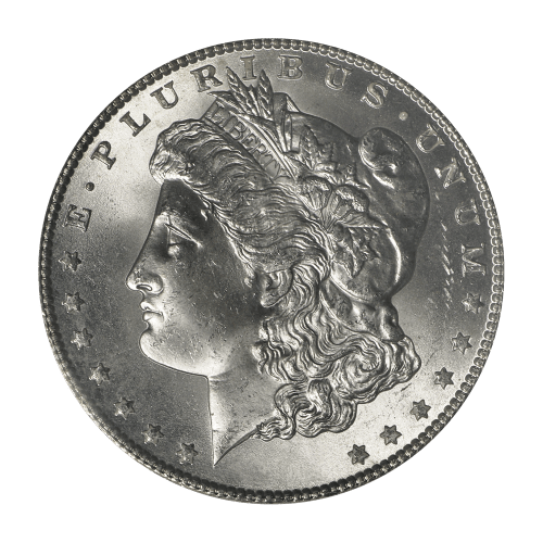 Pièce en argent MS-64 PCGS Morgan Silver Dollar 1878-1904 | Monnaie des États-Unis
