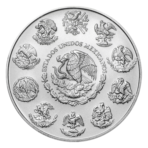 Pièce 1 once d'argent Libertad mexicaine 2017