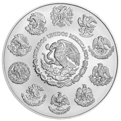 Pièce 5 onces d'argent Libertad mexicaine 2016
