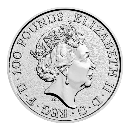1 oz 2017 Queen's Beasts Lion of England Platinum Coin | The Royal Mint