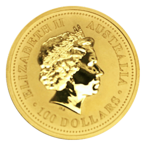 1 oz 2005 Lunar Year of the Rooster Colourized Gold Coin | Perth Mint