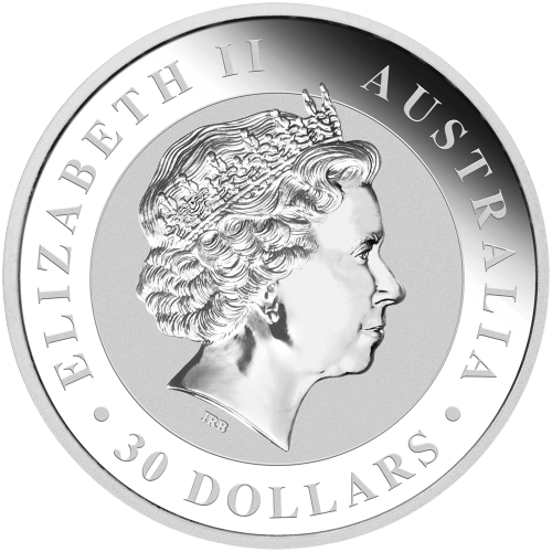 Pièce 1 kilo d'argent Kookaburra australien 2012 | Monnaie de Perth