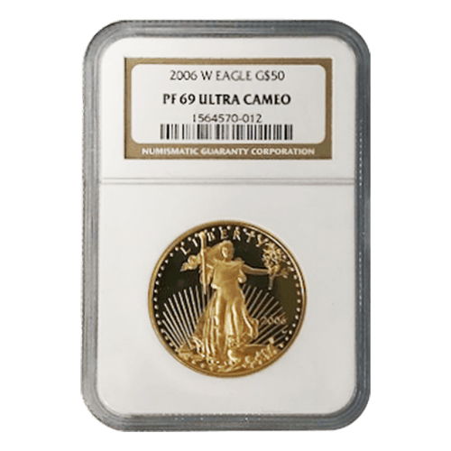 1 oz 2006 American Eagle NGC PF-69 Ultra Cameo Proof Gold Coin