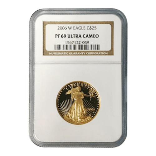 1/2 oz 2006 American Eagle NGC PF-69 Ultra Cameo Proof Gold Coin | United States Mint