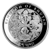 Pièce 1 once d'argent Lunaire Année du Coq du Royaume du Bhoutan 2017