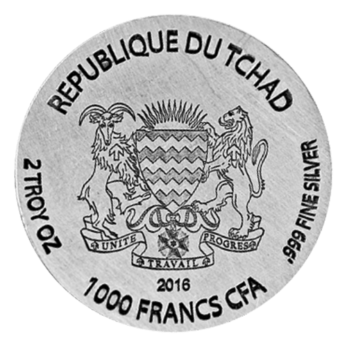 Pièce 2 onces d'argent Série Horus Relique égyptienne 2016 | Monnaie de Scottsdale