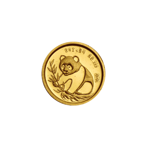 1/20 oz 1987 Panda Sino-Japanese Friendship Gold Coin PF