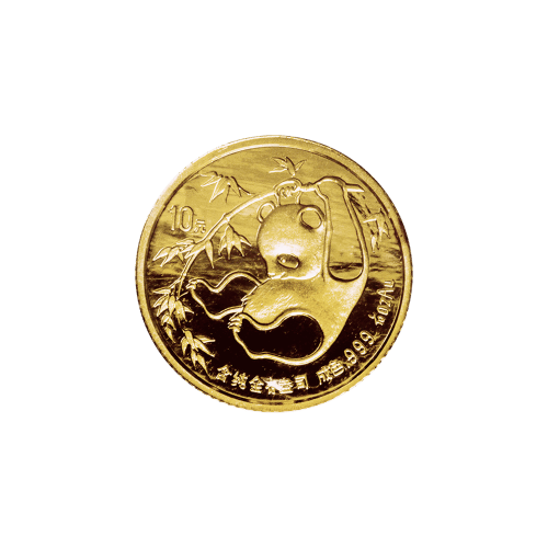 1/10 oz 1985 Chinese Panda Gold Coin | Chinese Mint | Silver Gold