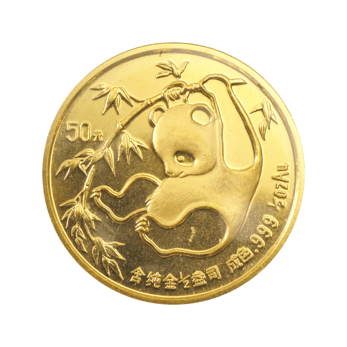 1/2 oz 1985 Chinese Panda Gold Coin | Chinese Mint