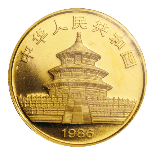 1 oz 1986 Chinese Panda Gold Coin | Chinese Mint