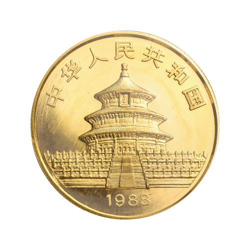 1/2 oz 1988 Chinese Panda Gold Coin | Chinese Mint