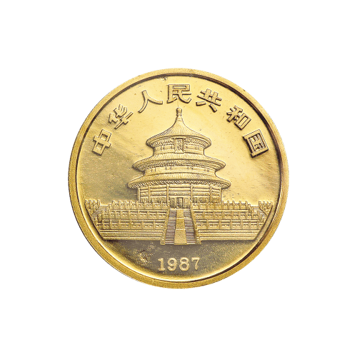 1/4 oz 1987 Chinese Panda Gold Coin | Chinese Mint