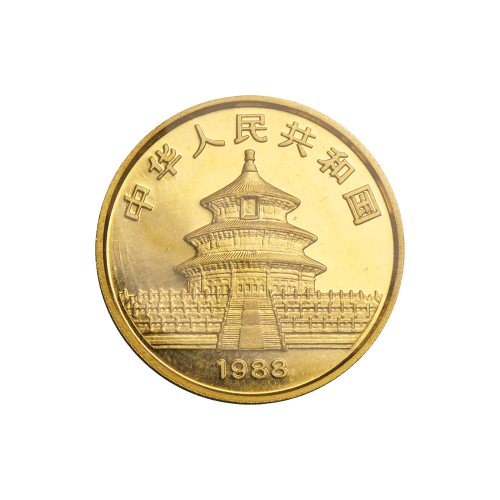 1/4 oz 1988 Chinese Panda Gold Coin | Chinese Mint