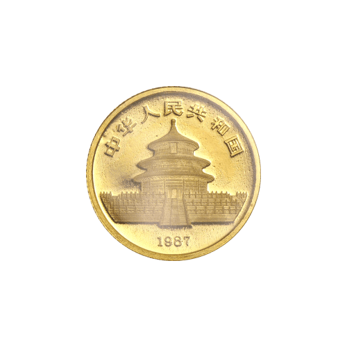 1/10 oz 1987 Chinese Panda Gold Coin | Chinese Mint