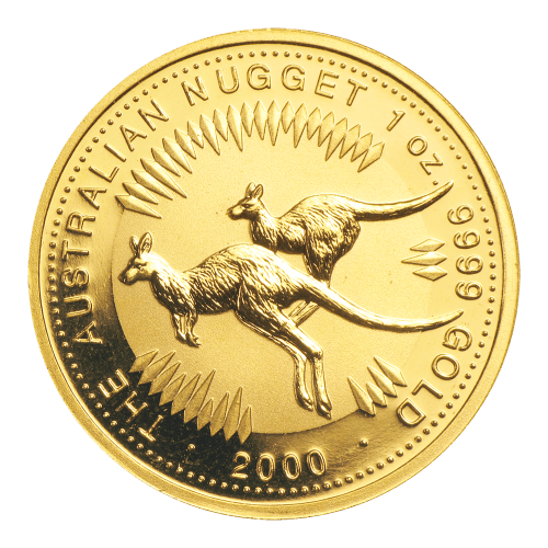 1 oz 2000 Australian Nugget Gold Coin | Perth Mint