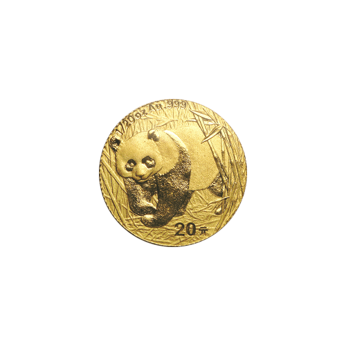 1/20 oz 2001 Chinese Panda Gold Coin | Chinese Mint