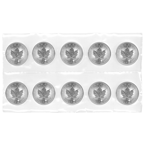 1 oz 2015 Canadian Maple Leaf Flex Sealed Silver Coin | Royal Canadian Mint