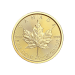 Pièce d'or Feuille d'érable canadienne 2018 de 1/2 once
