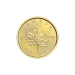 Pièce d'or Feuille d'érable canadienne 2018 de 1/4 d'once