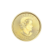 Pièce d'or Feuille d'érable canadienne 2018 de 1/4 d'once