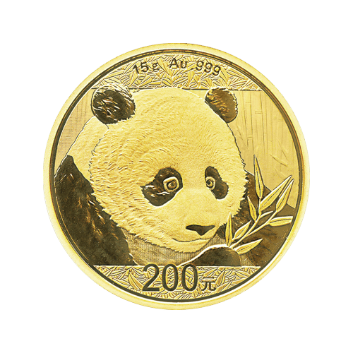 15 gram 2018 Chinese Panda Gold Coin | Chinese Mint
