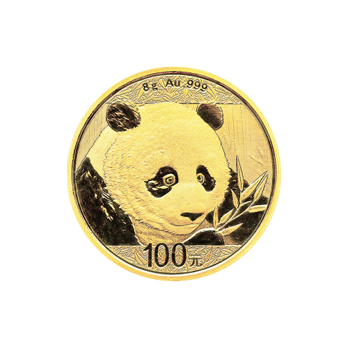 8 gram 2018 Chinese Panda Gold Coin | Chinese Mint