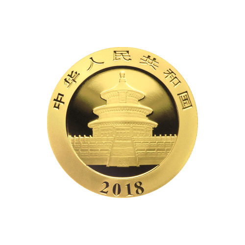 8 gram 2018 Chinese Panda Gold Coin | Chinese Mint