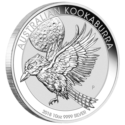 10 oz 2018 Australian Kookaburra Silver Coin | Perth Mint