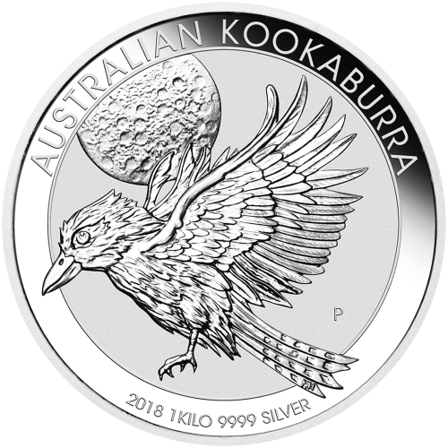 Pièce 1 kilo d'argent Kookaburra australien | Monnaie de Perth