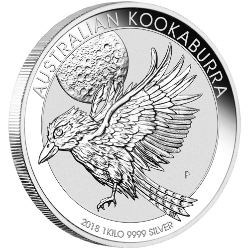 Pièce 1 kilo d'argent Kookaburra australien | Monnaie de Perth