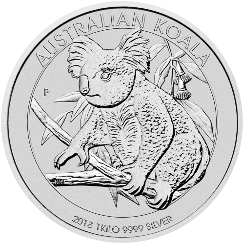 1 kilo 2018 Australian Koala Silver Coin | Perth Mint