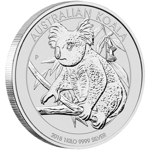 1 kilo 2018 Australian Koala Silver Coin | Perth Mint