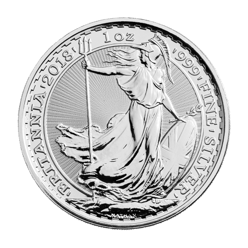 Pièce 1 once d'argent Britannia 2018 | La Monnaie royale