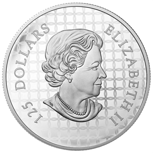 1/2 kilo 2014 Howling Wolf Silver Coin