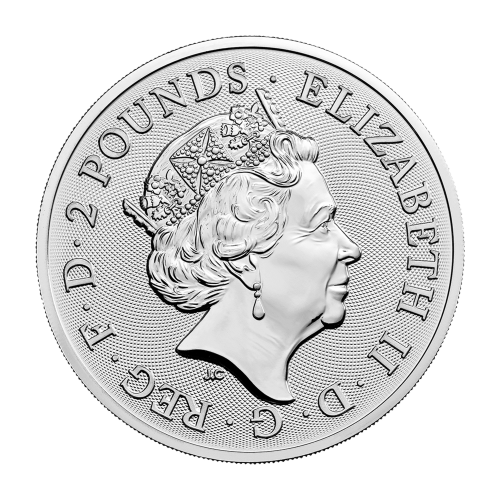 1 oz 2018 Lunar Year of the Dog Silver Coin | The Royal Mint