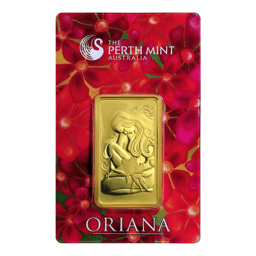 1 oz Oriana Gold Bar | Perth Mint | Silver Gold Bull US