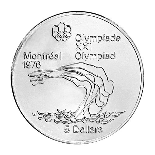 Assorted $5 Montreal Olympic Sterling Silver Coin | Royal Canadian Mint