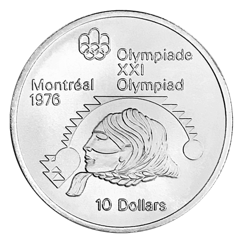 Pièce 10 $ enargent Sterling Olympiques Montréal diverse | Monnaie royale canadienne