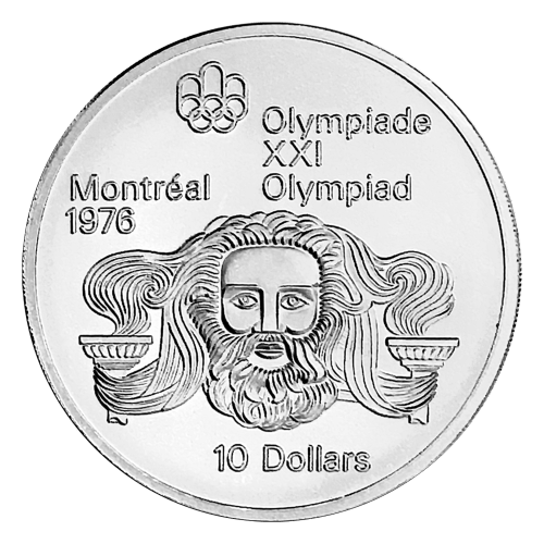 Pièce 10 $ enargent Sterling Olympiques Montréal diverse | Monnaie royale canadienne