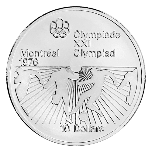 Pièce 10 $ enargent Sterling Olympiques Montréal diverse | Monnaie royale canadienne