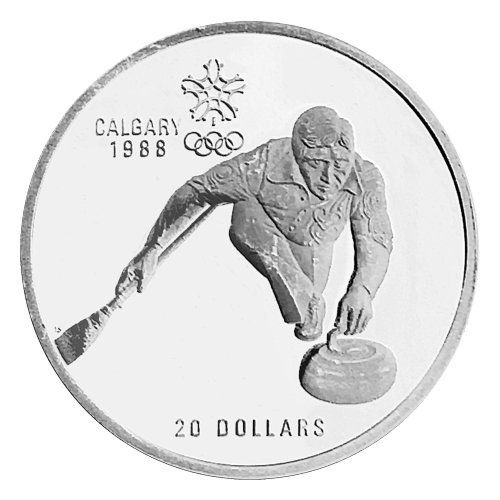 Pièce en argent sterling 20 $ Olympiques de Calgary diverse | Monnaie royale canadienne