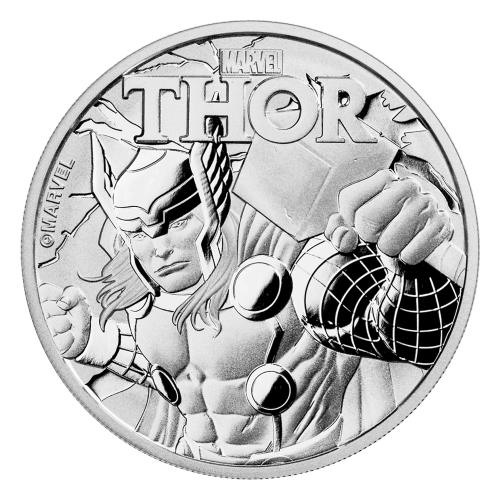 Pièce 1 once d'argent Thor 2018 | Monnaie de Perth
