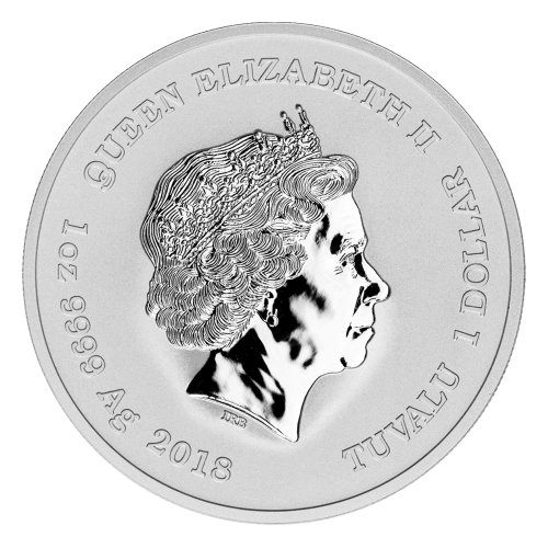 Pièce 1 once d'argent Thor 2018 | Monnaie de Perth