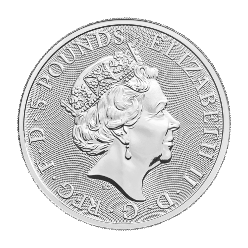 Pièce 2 onces d'argent Les Bêtes de la Reine Licorne d'Écosse 2018 | La Monnaie royale