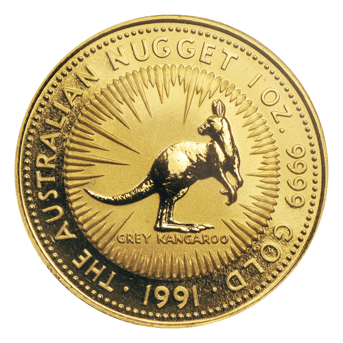 1 oz 1991 Australian Nugget Gold Coin | Perth Mint