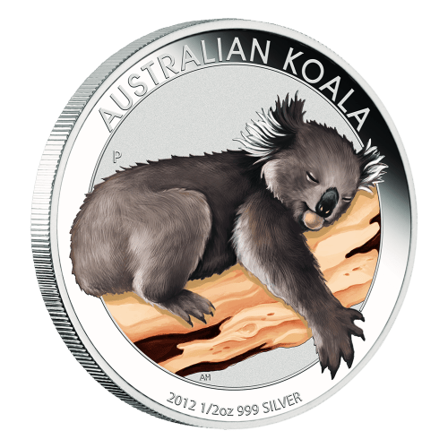1 oz 2012 Coin Show Special Australian Koala Coloured Silver Coin | Perth Mint